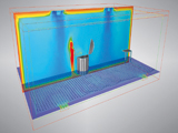Simulation numérique CFD de flux aérauliques et thermiques
