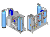 Skid de traitement d'eau - Unité de stérilisation