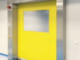 Porte à relevage rapide certifiée ISO 5 pour salle propre 